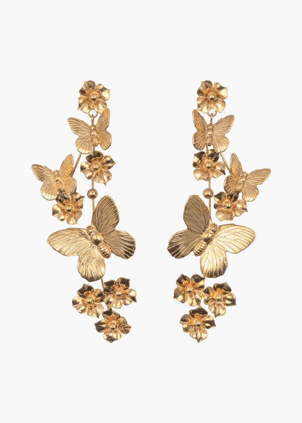 jennifer behr Galilea Earrings Gold