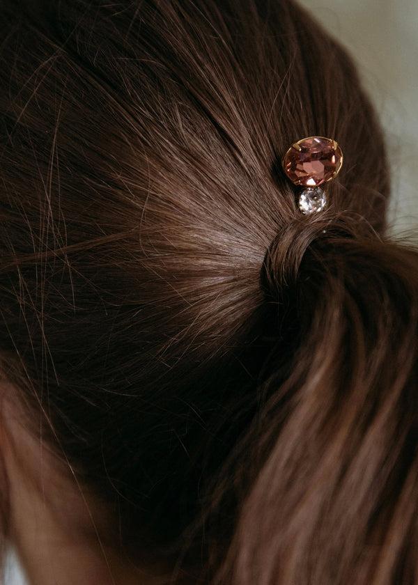 Jennifer Behr Gemma Bobby Pin Antique Rose