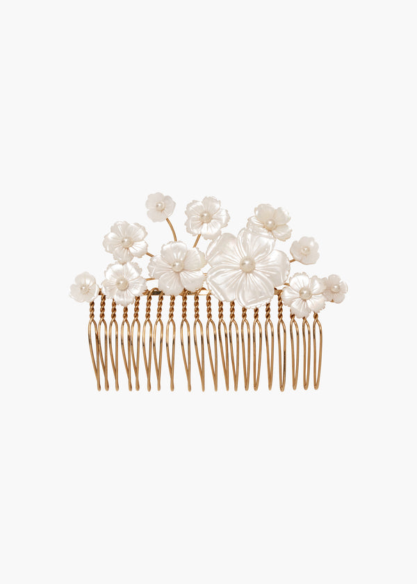 jennifer behr Geneva Comb Mother Of Pearl