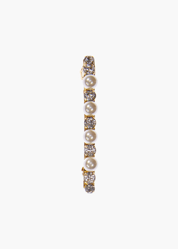 jennifer behr Gigi Barrette Crystal Antique Gold