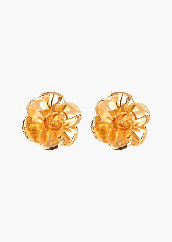jennifer behr Gladiolus Earrings Gold
