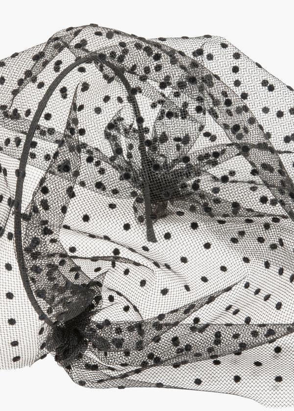 Jennifer Behr Grace Voilette Black