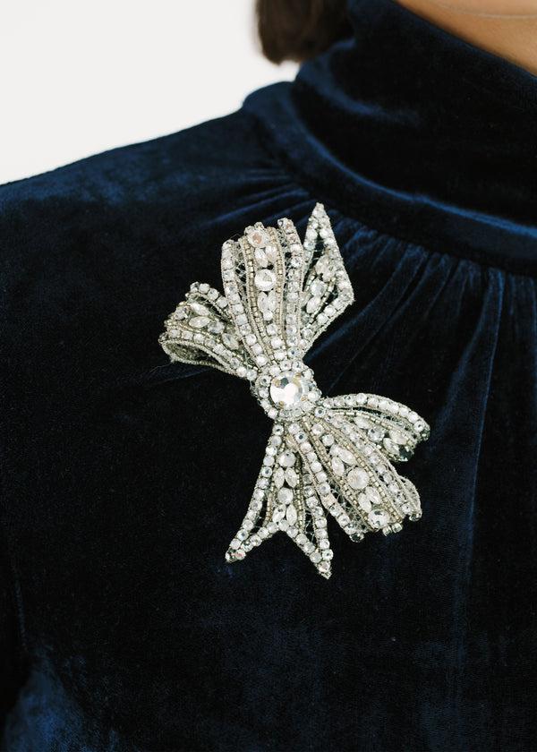 Jennifer Behr Gracelyn Brooch Crystal