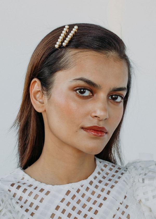 Jennifer Behr Gracie Pearl Bobby Pins Pearl