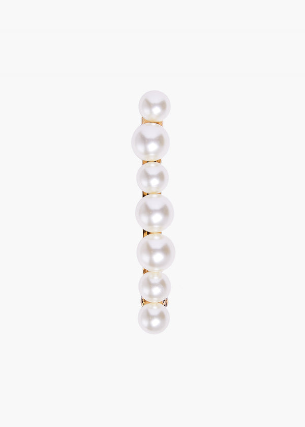 jennifer behr Gretel Pearl Barrette Gold