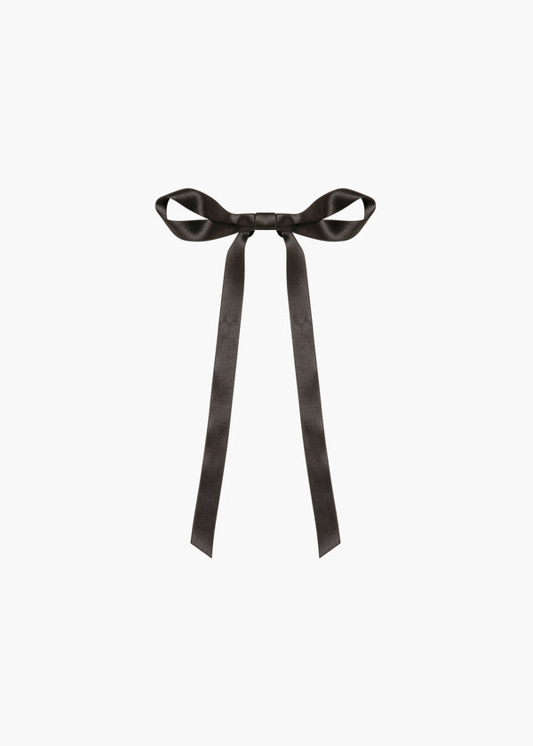 jennifer behr Gretta Bow Barrette Black