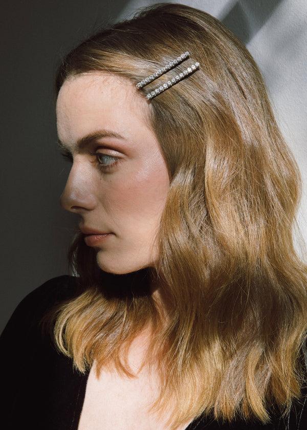 Jennifer Behr Gwen Bobby Pins Crystal