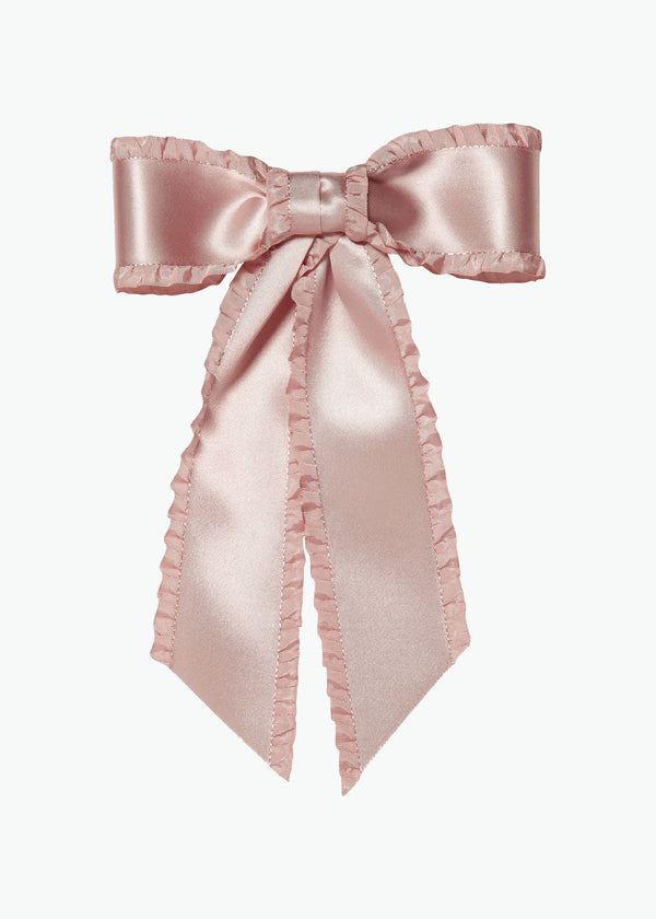 jennifer behr Harper Bow Barrette Blush