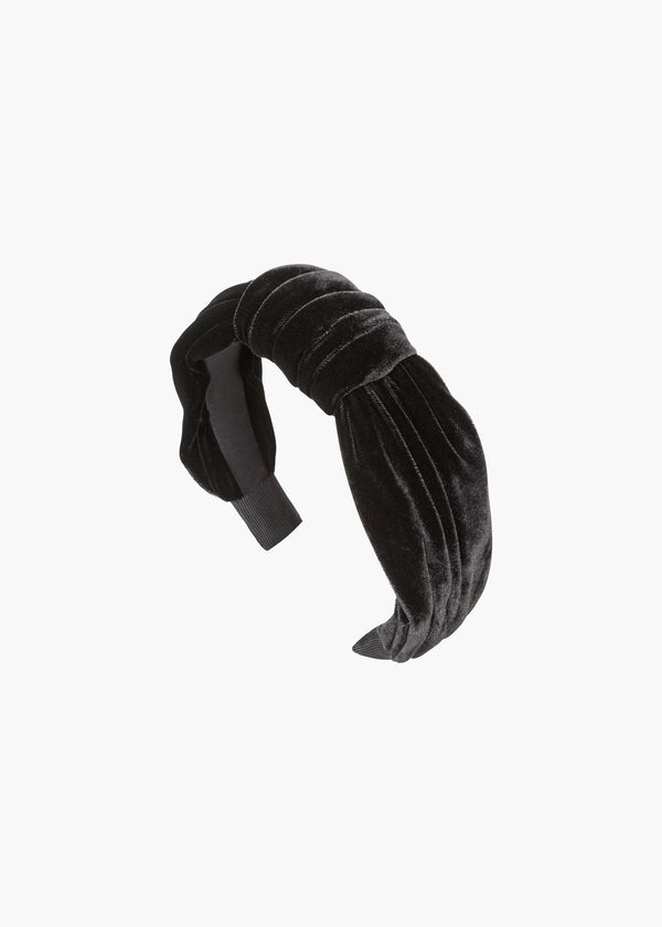 jennifer behr Helene Headband Black