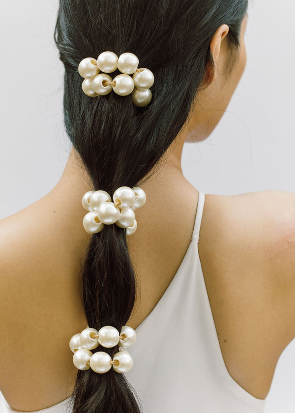 Jennifer Behr Henley Pony Wrap Pearl