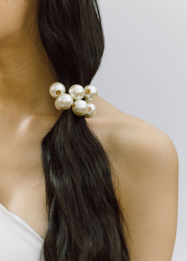 Jennifer Behr Henley Pony Wrap Pearl