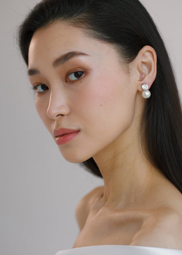 Jennifer Behr Ines Earrings Crystal