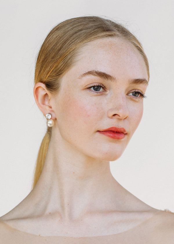 Jennifer Behr Ines Earrings Crystal
