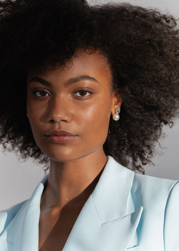 Jennifer Behr Ines Earrings Sky