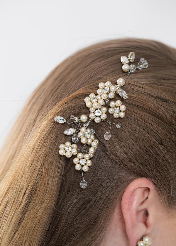 Jennifer Behr Irina Bobby Pin Crystal Pearl