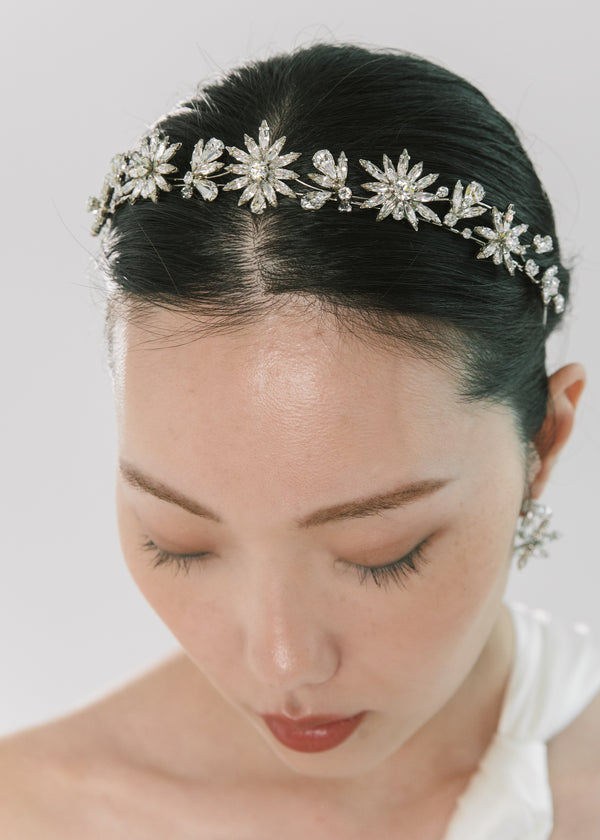 Jennifer Behr Iselda Tiara Crystal