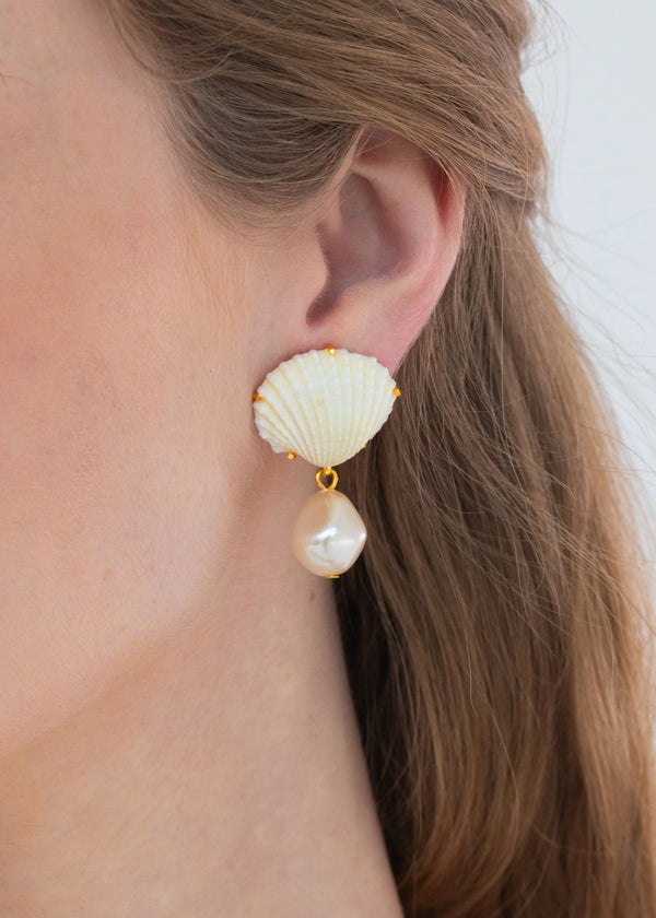 Jennifer Behr Isola Earrings Dove