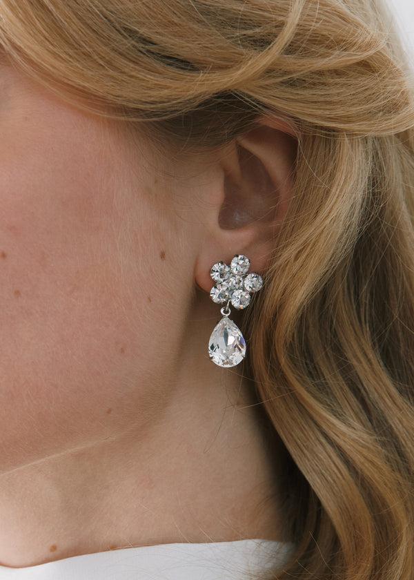 Jennifer Behr Janna Earrings Crystal