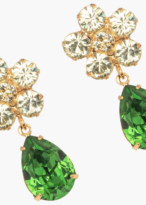 Jennifer Behr Janna Earrings Fern