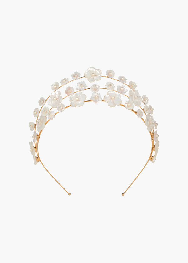 jennifer behr Jenette Crown Mother of Pearl