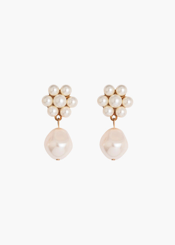 jennifer behr Josie Earrings Pearl