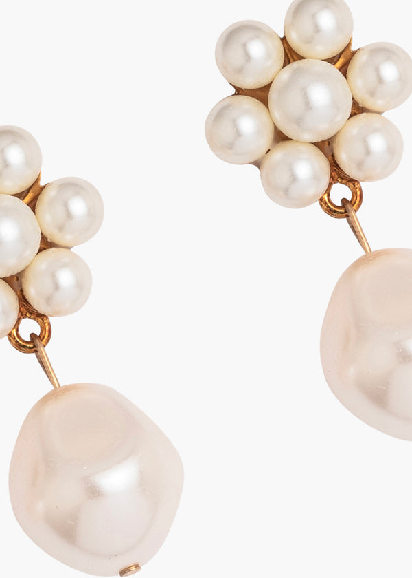 Jennifer Behr Josie Earrings Pearl