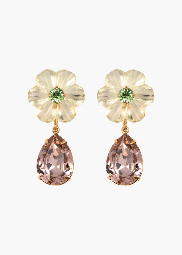 jennifer behr Juna Earrings Lemon Quartz