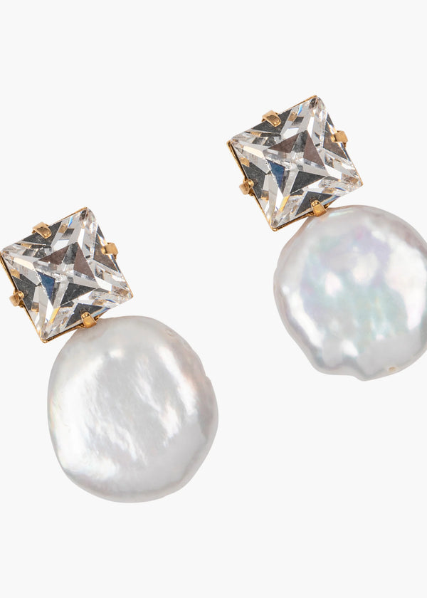 Jennifer Behr Junia Earrings Diamond