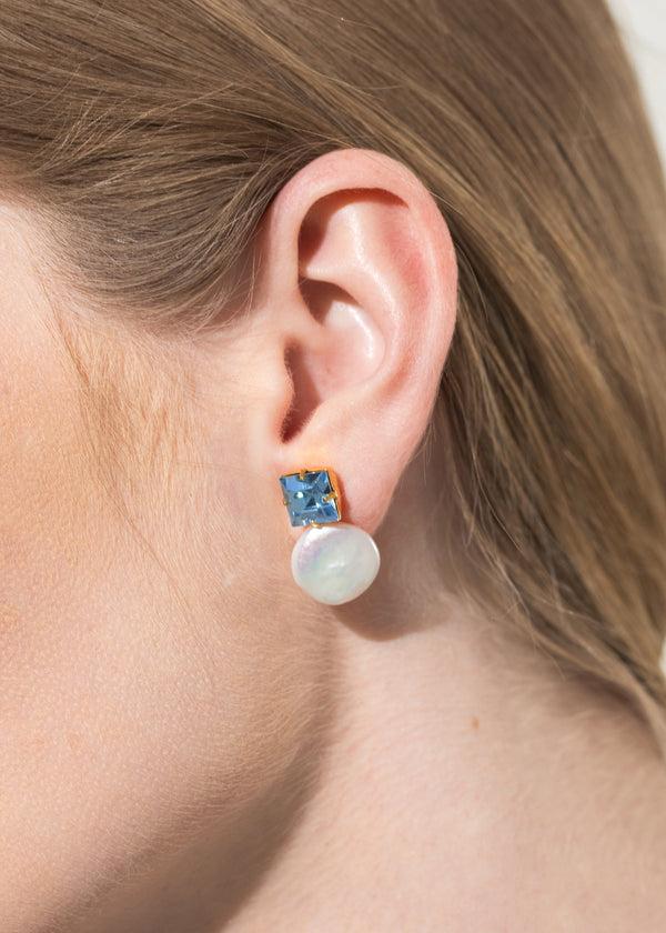 Jennifer Behr Junia Earrings Sky