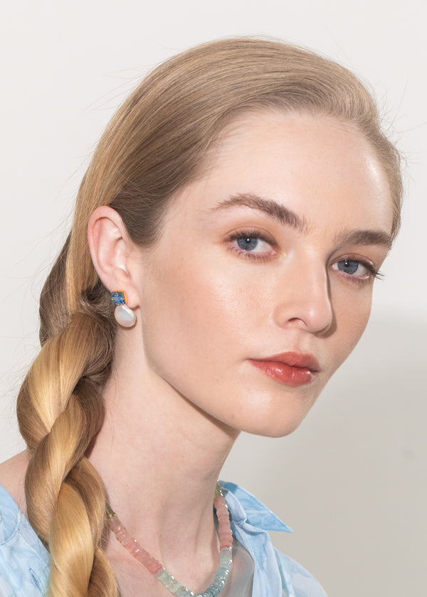 Jennifer Behr Junia Earrings Sky