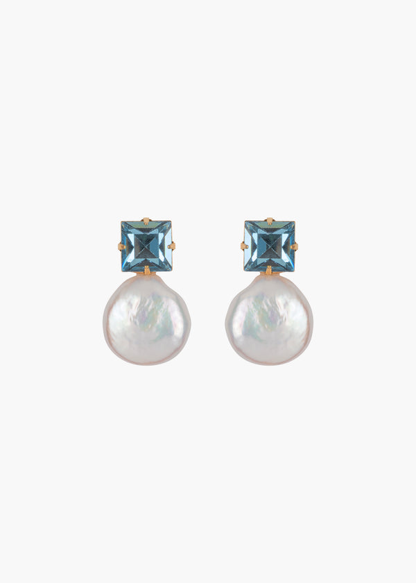 jennifer behr Junia Earrings Sky
