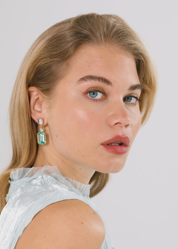Jennifer Behr Justine Earrings Chrysolite