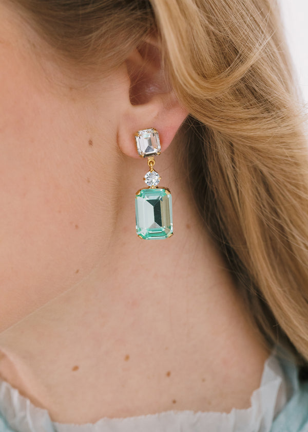 Jennifer Behr Justine Earrings Chrysolite