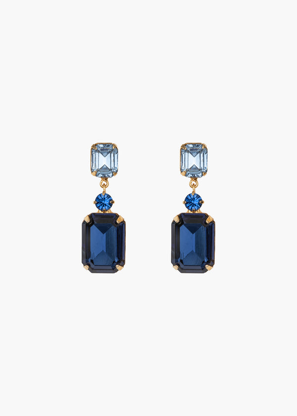 jennifer behr Justine Earrings Sapphire
