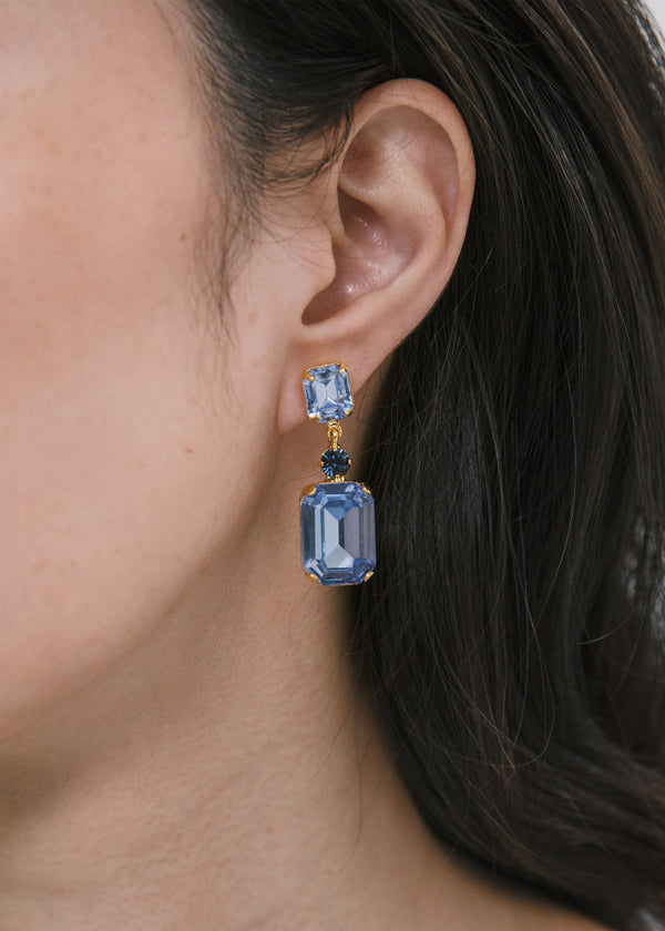 Jennifer Behr Justine Earrings Sky