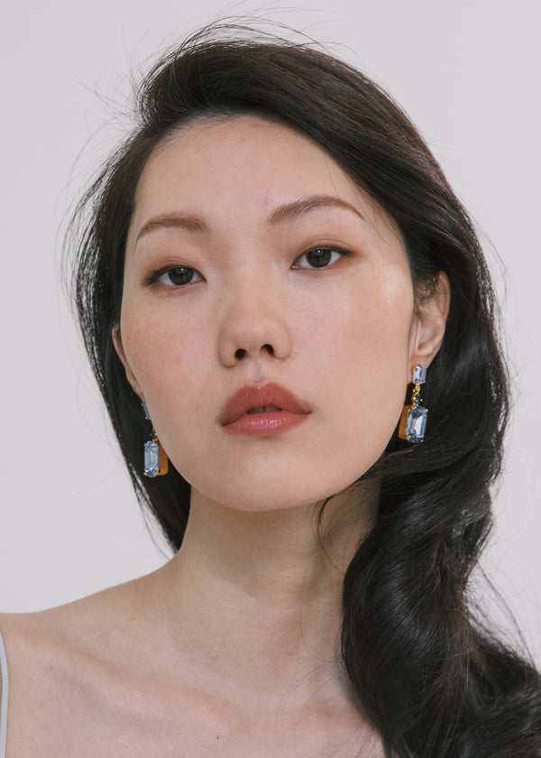 Jennifer Behr Justine Earrings Sky