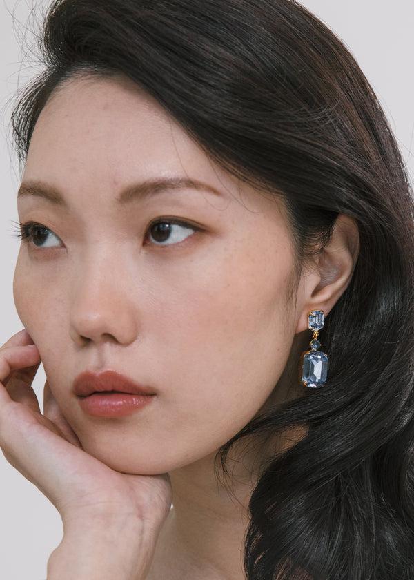 Jennifer Behr Justine Earrings Sky