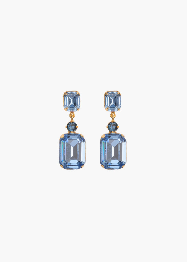jennifer behr Justine Earrings Sky