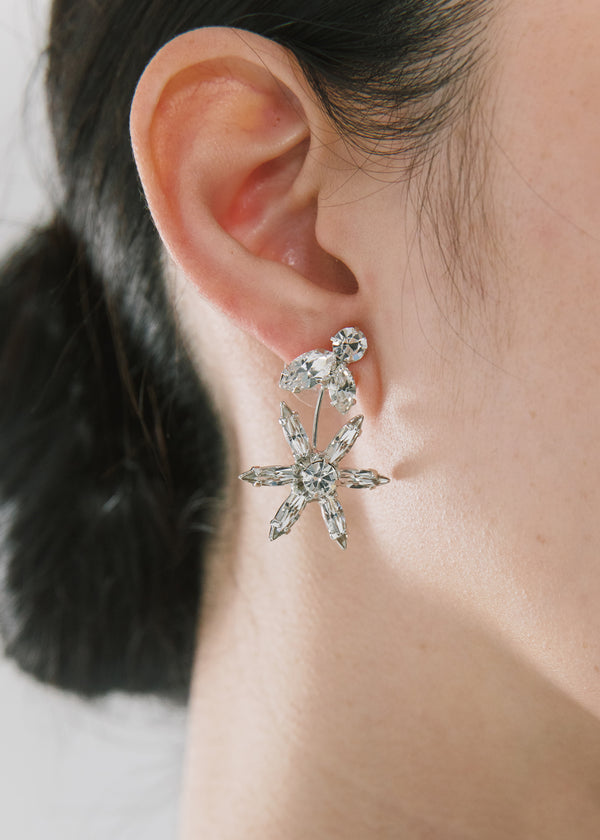Jennifer Behr Karianne Earrings Crystal