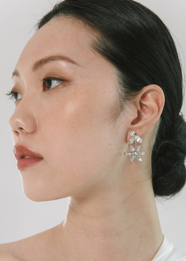 Jennifer Behr Karianne Earrings Crystal