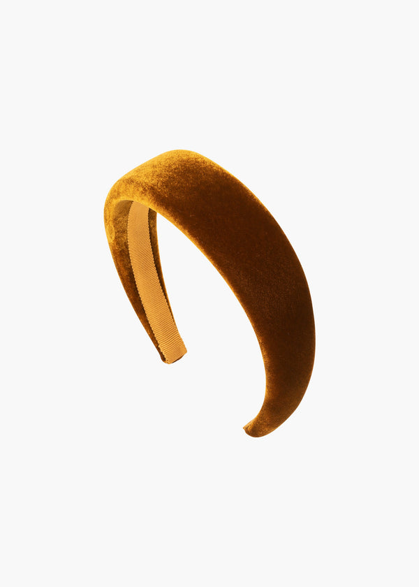 jennifer behr Kate Headband in Velvet Topaz