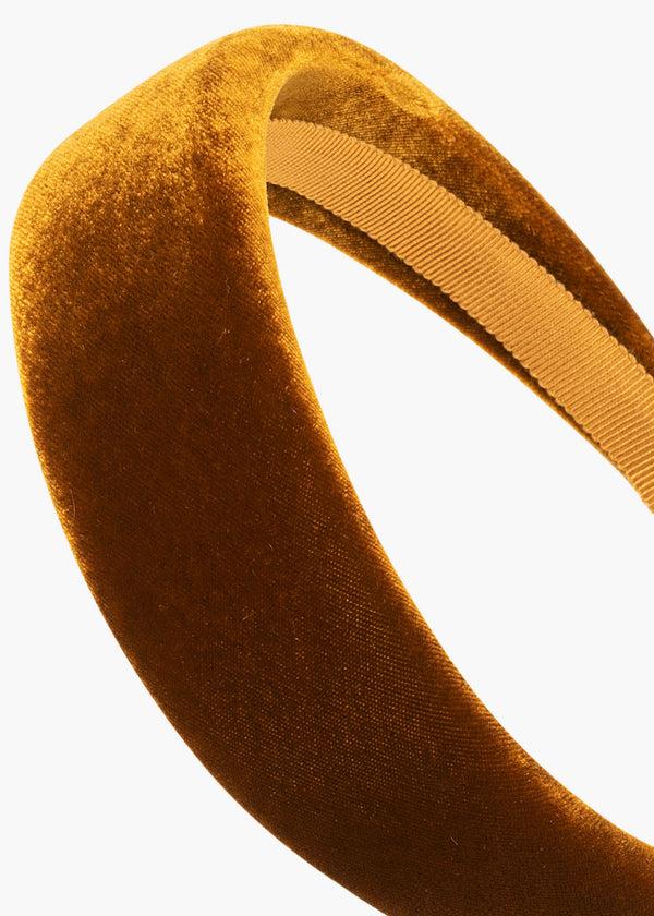 Jennifer Behr Kate Headband In Velvet Topaz