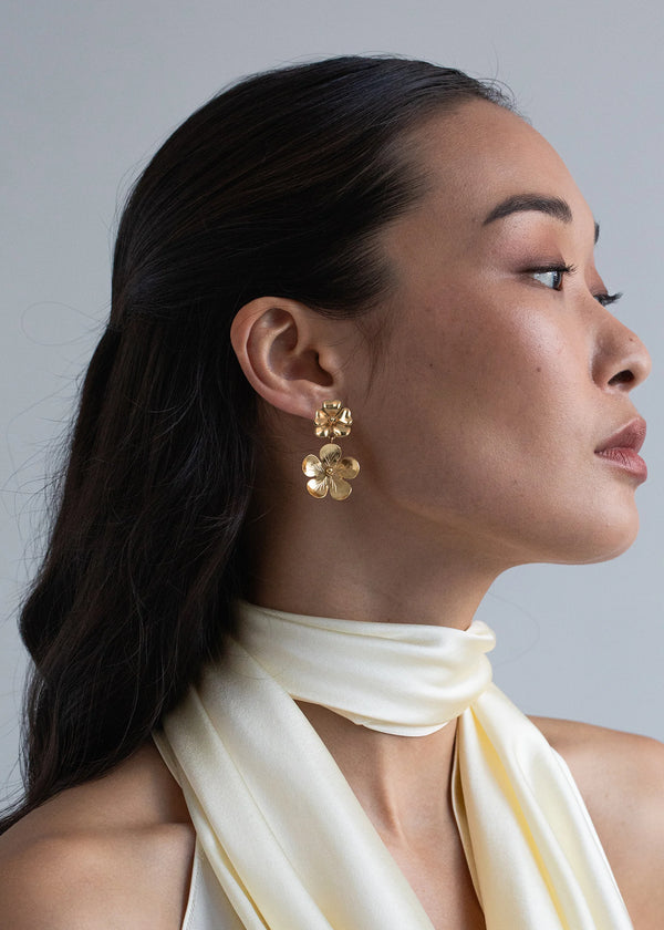 Jennifer Behr Kenzie Earrings Gold