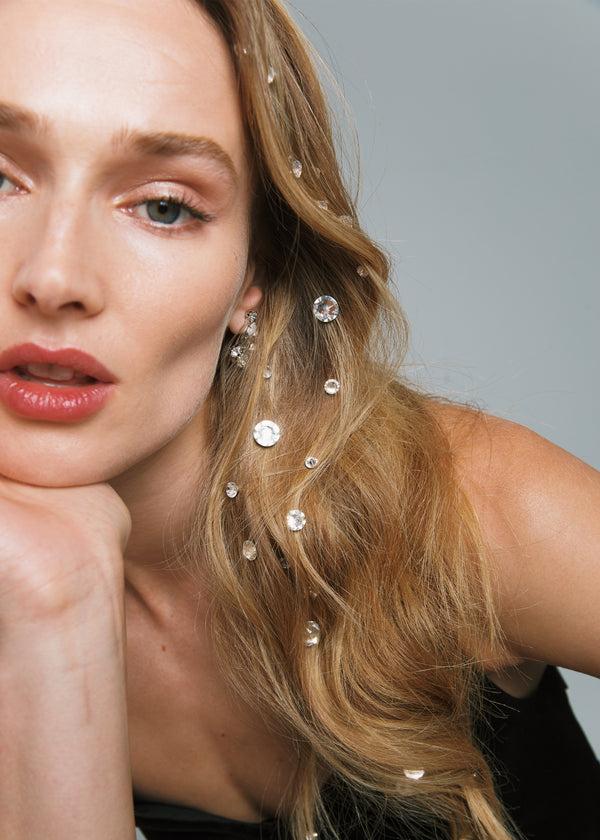 Jennifer Behr Kira Hair Magnet Set Crystal