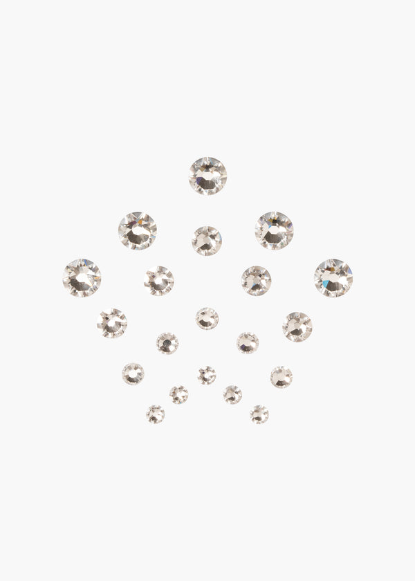 jennifer behr Kira Hair Magnet Set Crystal