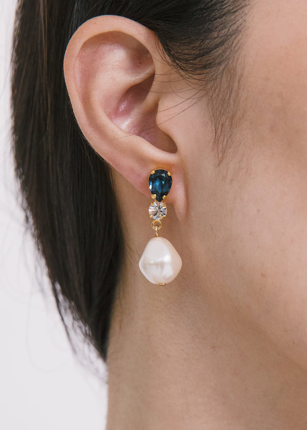 Jennifer Behr Kristina Earrings Sapphire