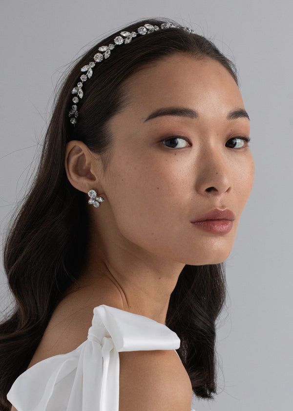 Jennifer Behr Kyra Headband Crystal