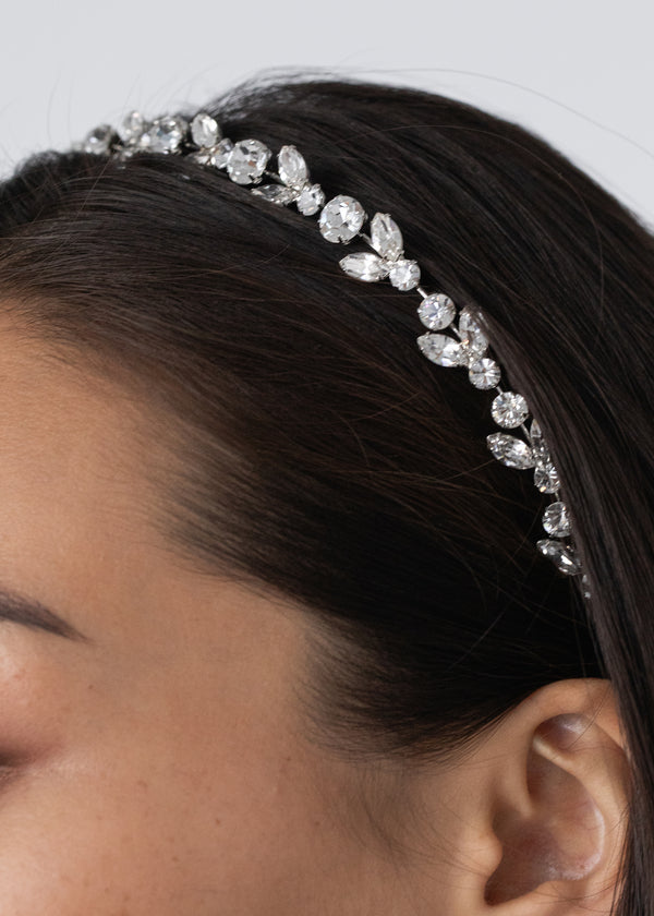 Jennifer Behr Kyra Headband Crystal