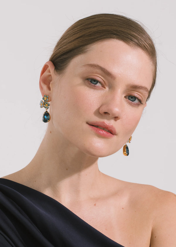 Jennifer Behr Lauretta Earrings Dusk