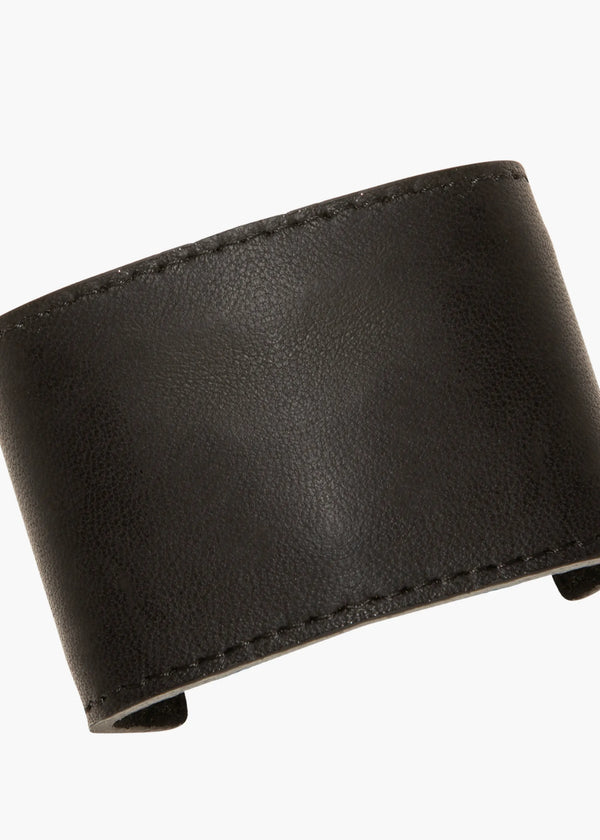 Jennifer Behr Leather Ponywrap Black